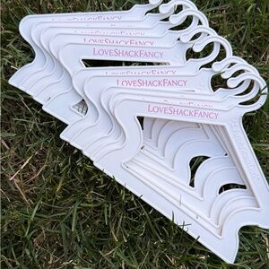 American Girl LoveShackFancy Doll Hangers - White